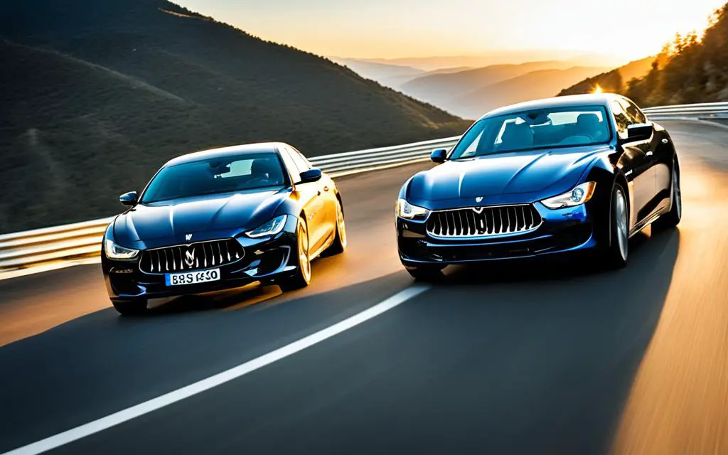 Maserati Ghibli vs BMW 5 Series