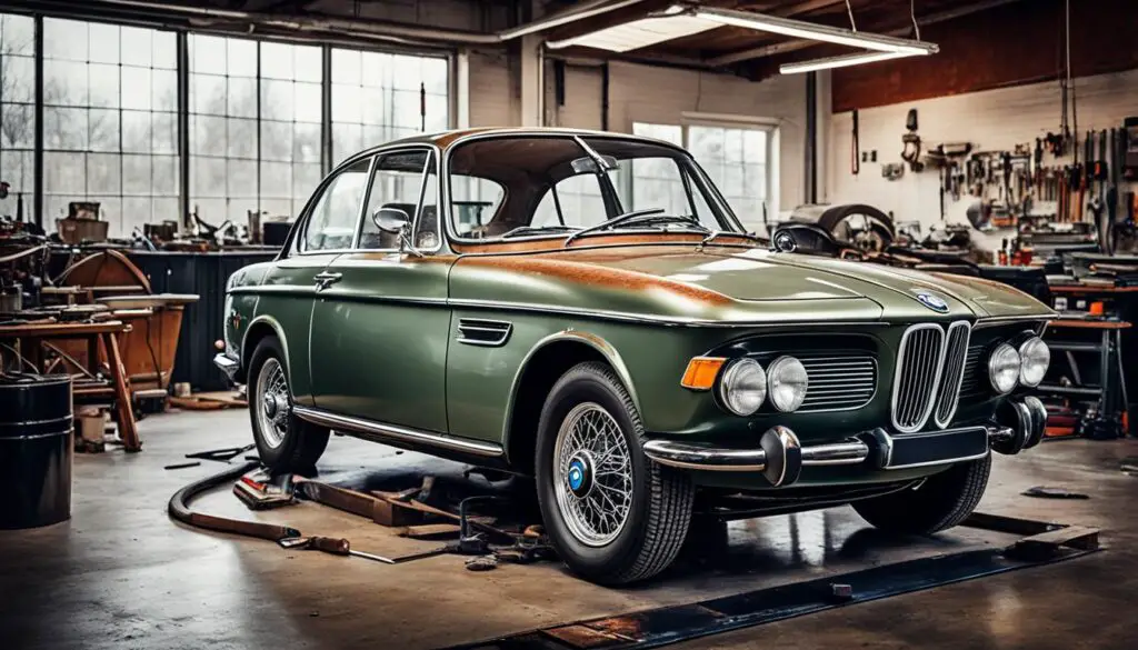 BMW classic car restoration